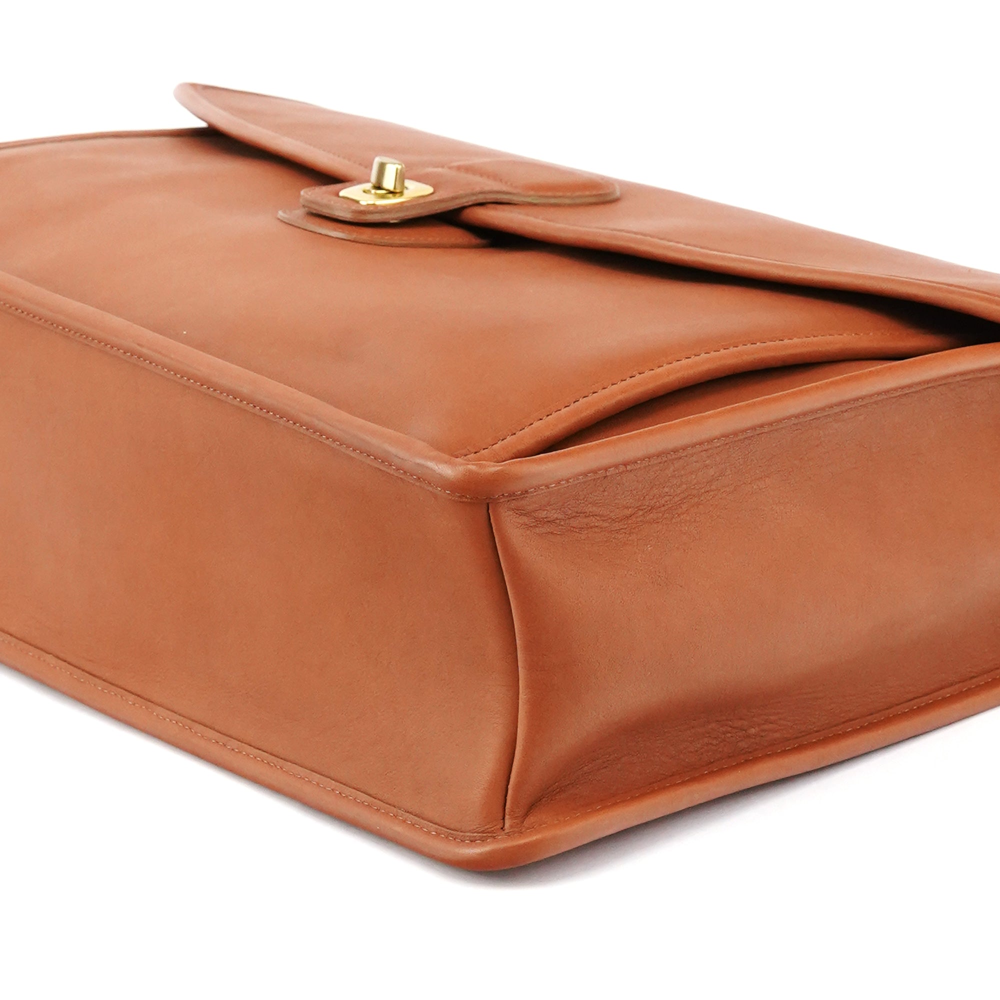 Coach 5266 Brown Leather Metropolitan 2-Way Briefcase Bag