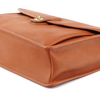 Coach 5266 Brown Leather Metropolitan 2-Way Briefcase Bag