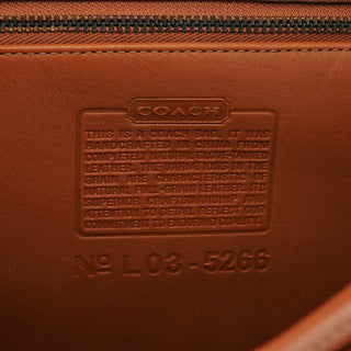 Coach 5266 Brown Leather Metropolitan 2-Way Briefcase Bag