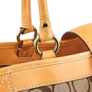 Coach 5624 Beige Tan Signature Soho Tote Bag