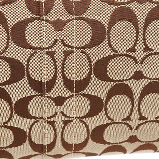 Coach 5624 Beige Tan Signature Soho Tote Bag