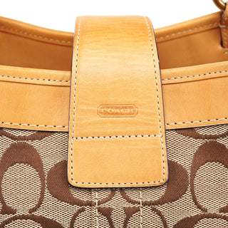 Coach 5624 Beige Tan Signature Soho Tote Bag