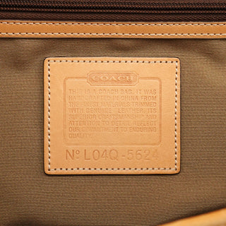 Coach 5624 Beige Tan Signature Soho Tote Bag