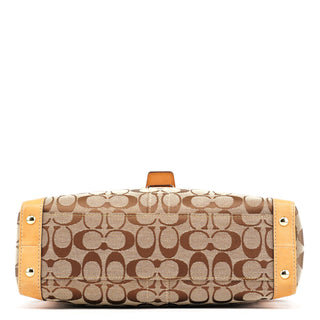 Coach 5624 Beige Tan Signature Soho Tote Bag