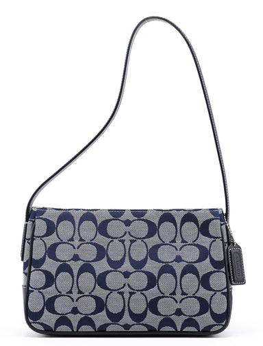 Coach 6023 Navy Signature C Shoulder Bag