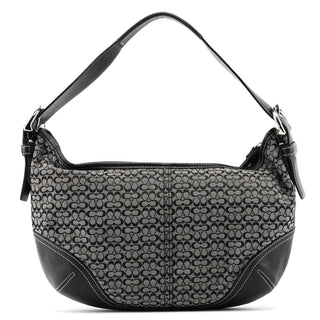 Coach 6026 Grey Signature C Hobo Shoulder Bag