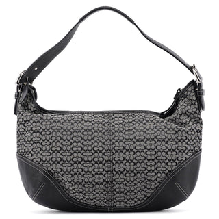 Coach 6026 Grey Signature C Hobo Shoulder Bag