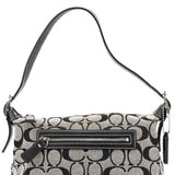 Coach 6044 Grey Signature C Demi Shoulder Bag