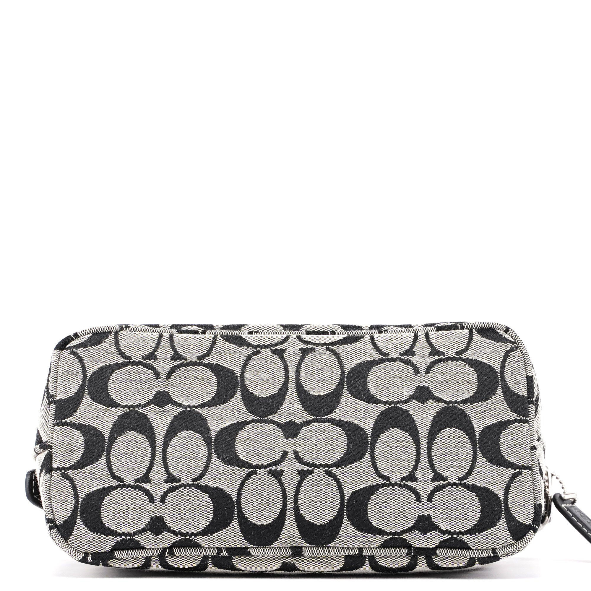 Coach 6044 Grey Signature C Demi Shoulder Bag