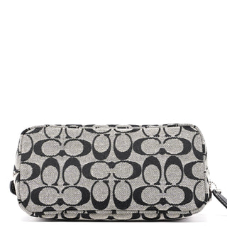 Coach 6044 Grey Signature C Demi Shoulder Bag