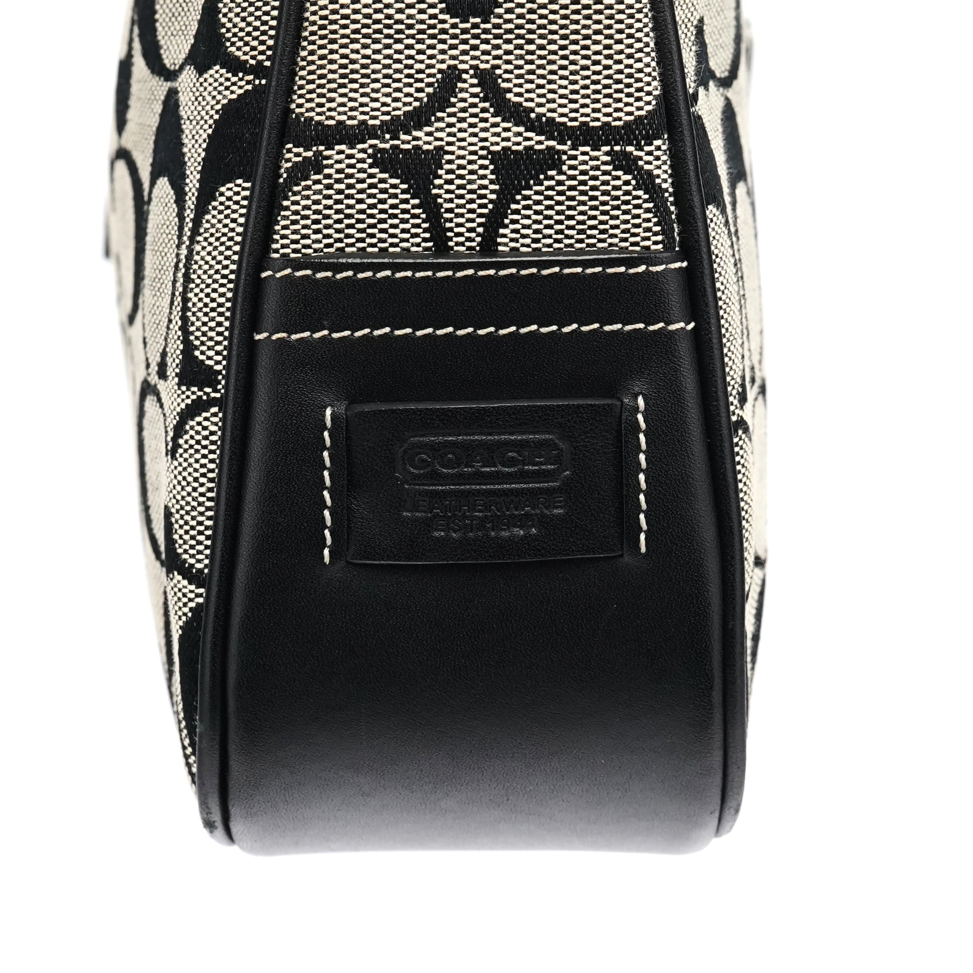 Coach 6091 Soho Schultertasche aus grauem Canvas