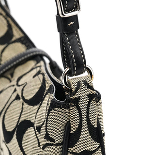 Coach 6091 Grey Canvas Soho Shoulder Bag