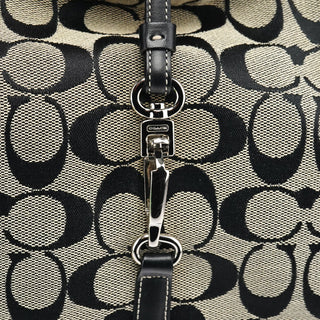 Coach 6091 Grey Canvas Soho Shoulder Bag