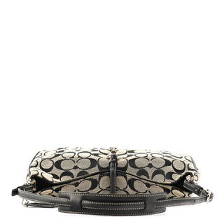 Coach 6091 Grey Canvas Soho Shoulder Bag