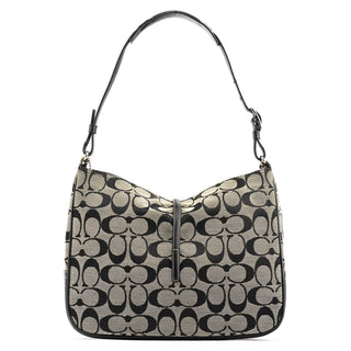 Coach 6091 Grey Canvas Soho Shoulder Bag