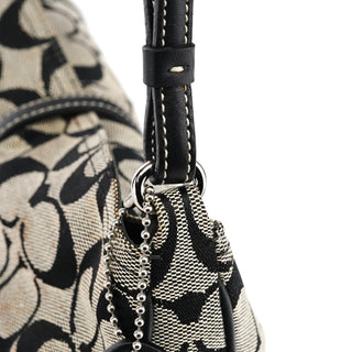 Coach 6091 Grey Canvas Soho Shoulder Bag