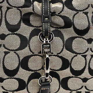 Coach 6091 Grey Canvas Soho Shoulder Bag