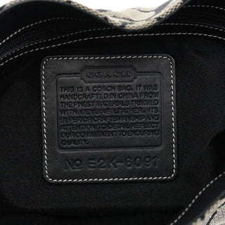 Coach 6091 Grey Signature C Shoulder Bag
