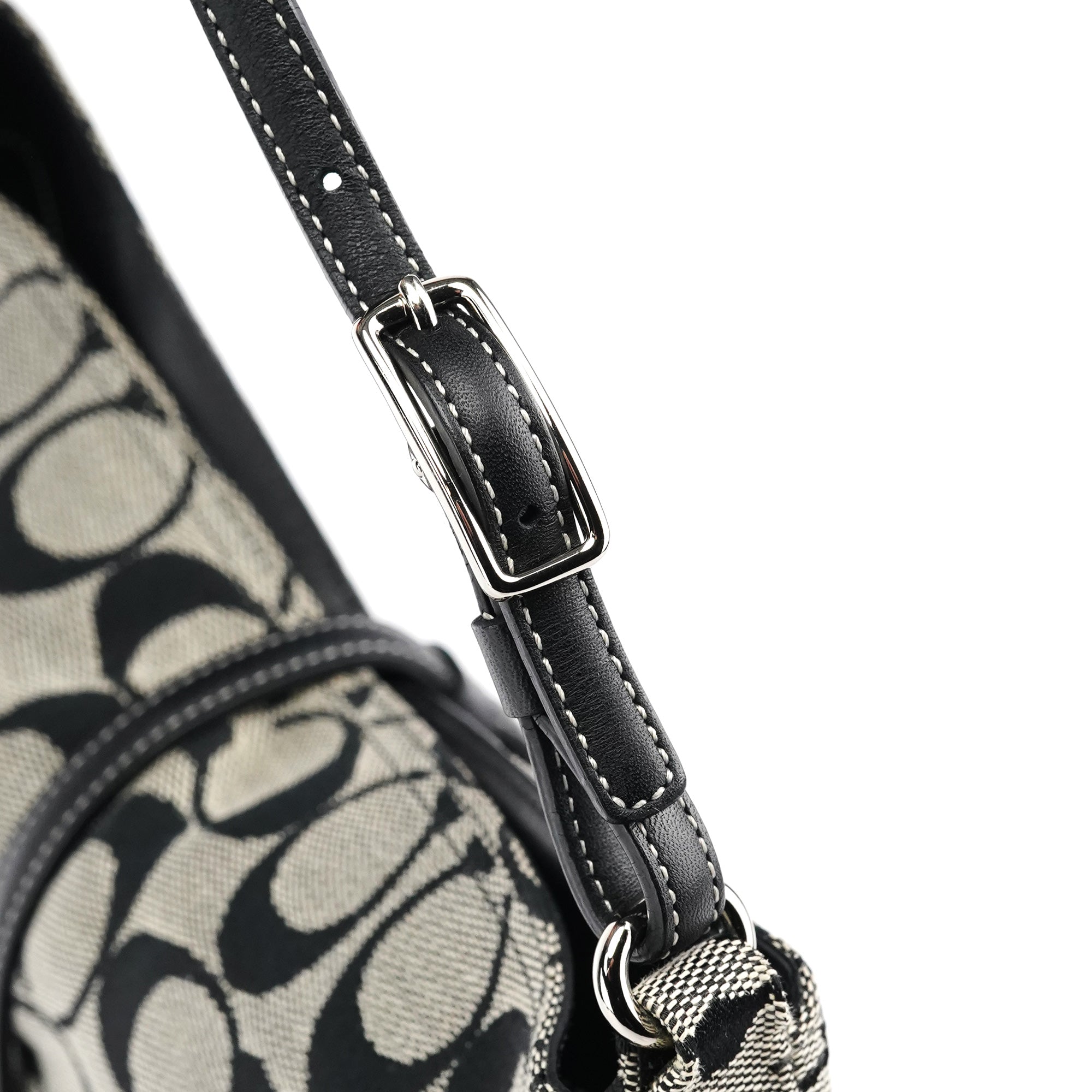 Coach 6091 Signature C Schultertasche in Grau