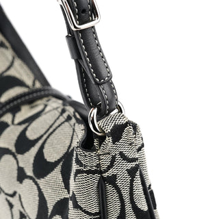 Coach 6091 Grey Signature C Shoulder Bag