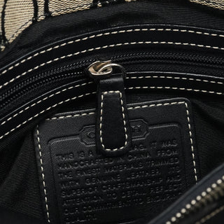 Coach 6092 Grey Black Signature Tote Bag