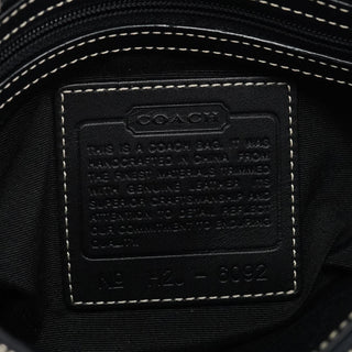 Coach 6092 Grey Black Signature Tote Bag
