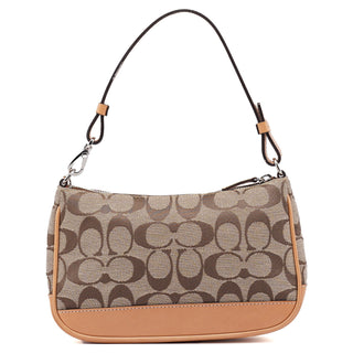 Coach 6094 Beige Signature C Demi Shoulder Bag