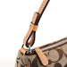 Coach 6094 Beige Signature C Demi Shoulder Bag