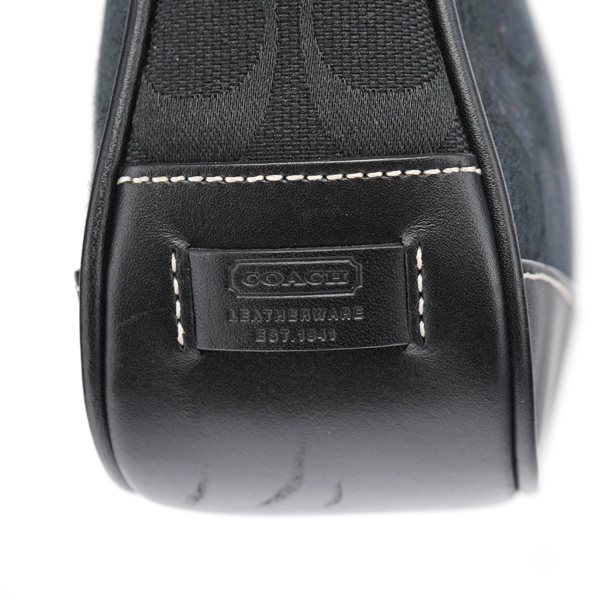 6094 Black Demi Shoulder Bag