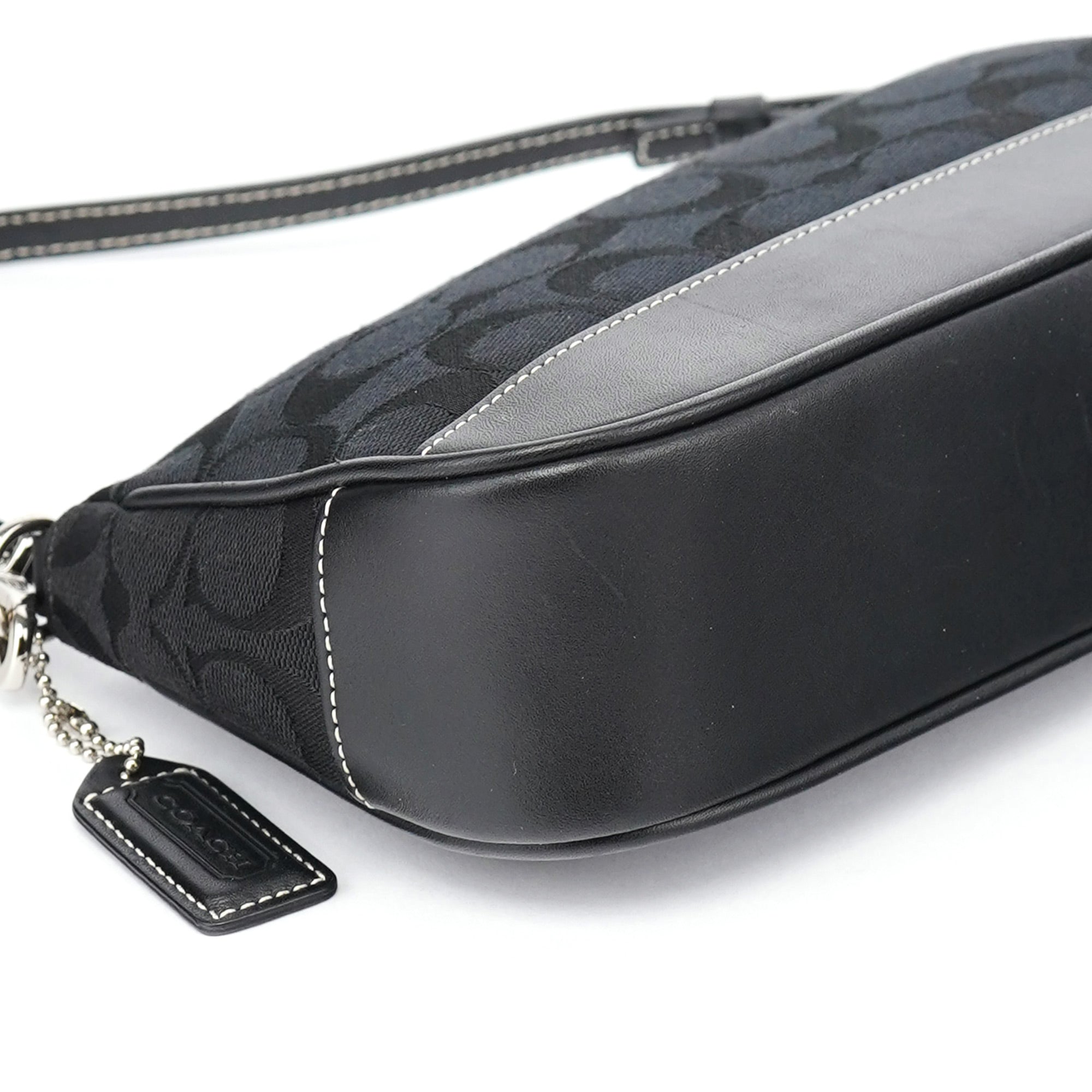 6094 Black Demi Shoulder Bag