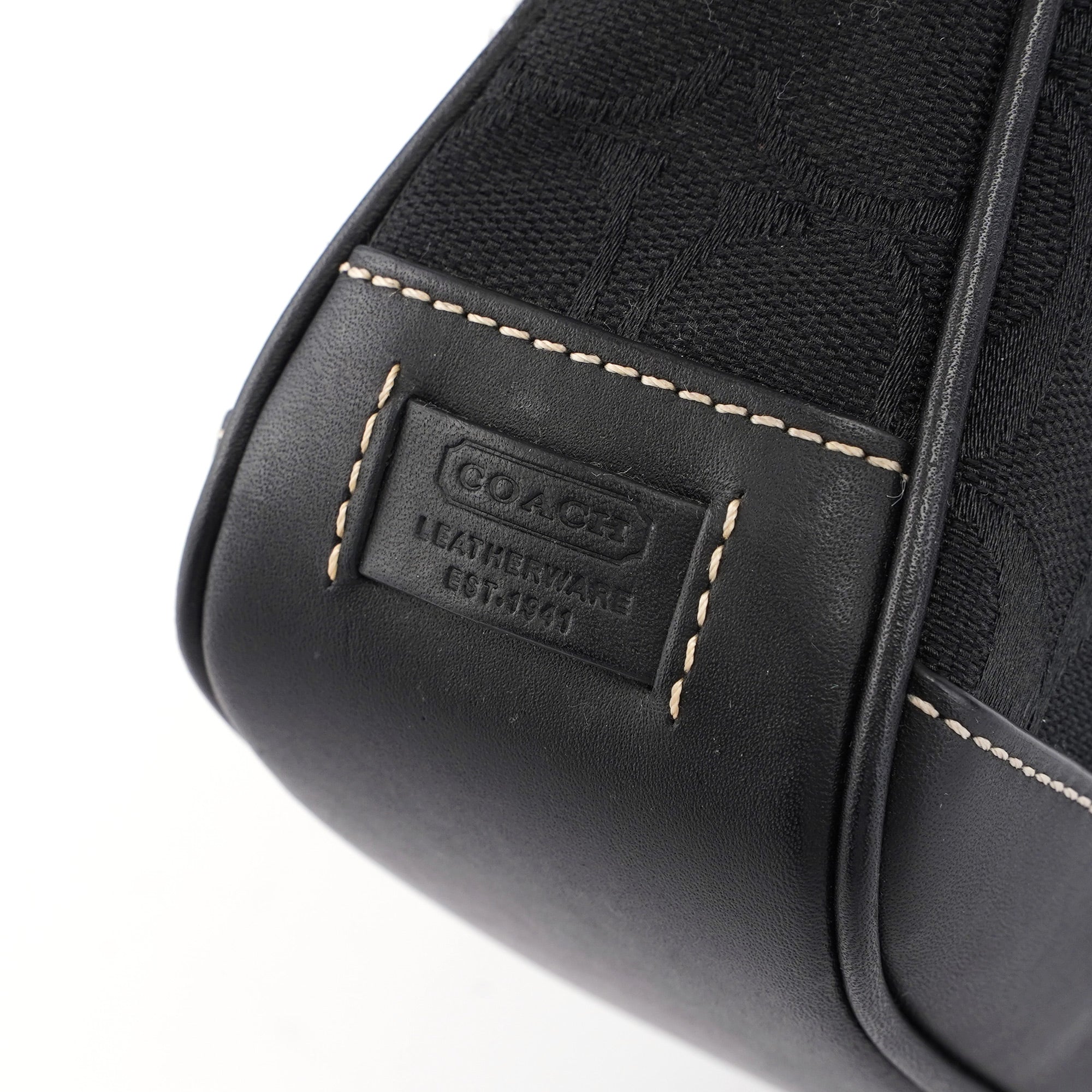 Coach 6094 Black Signature C Demi Shoulder Bag