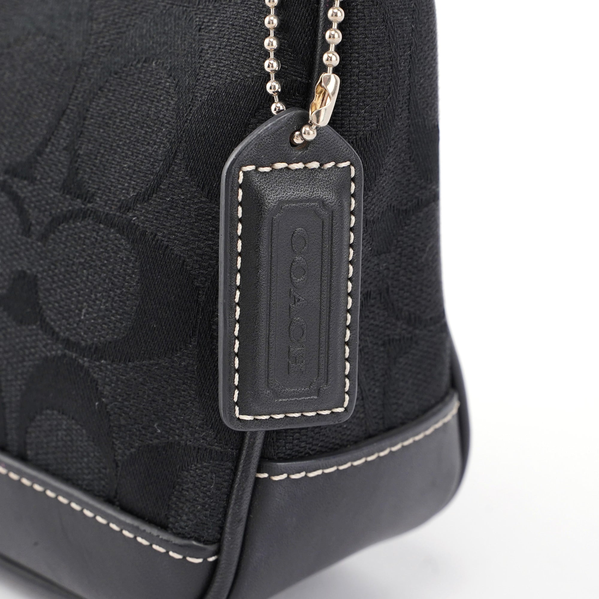 coach a2j-6094 backpack 6094 Black Signature C Demi Shoulder Bag