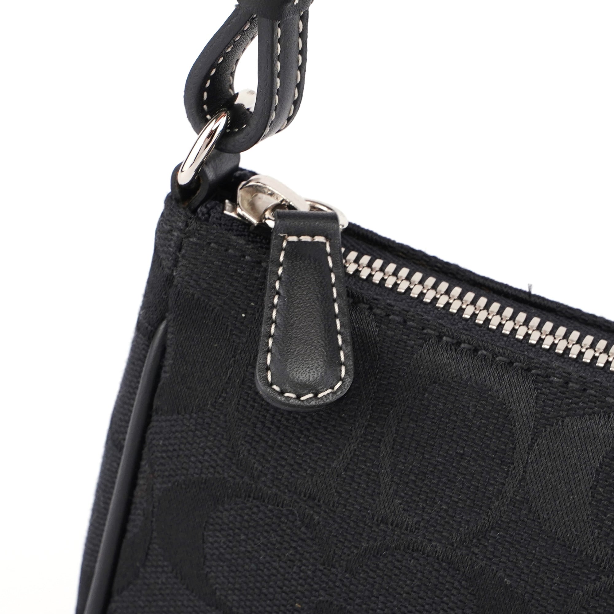 Coach 6094 Black Signature C Demi Shoulder Bag