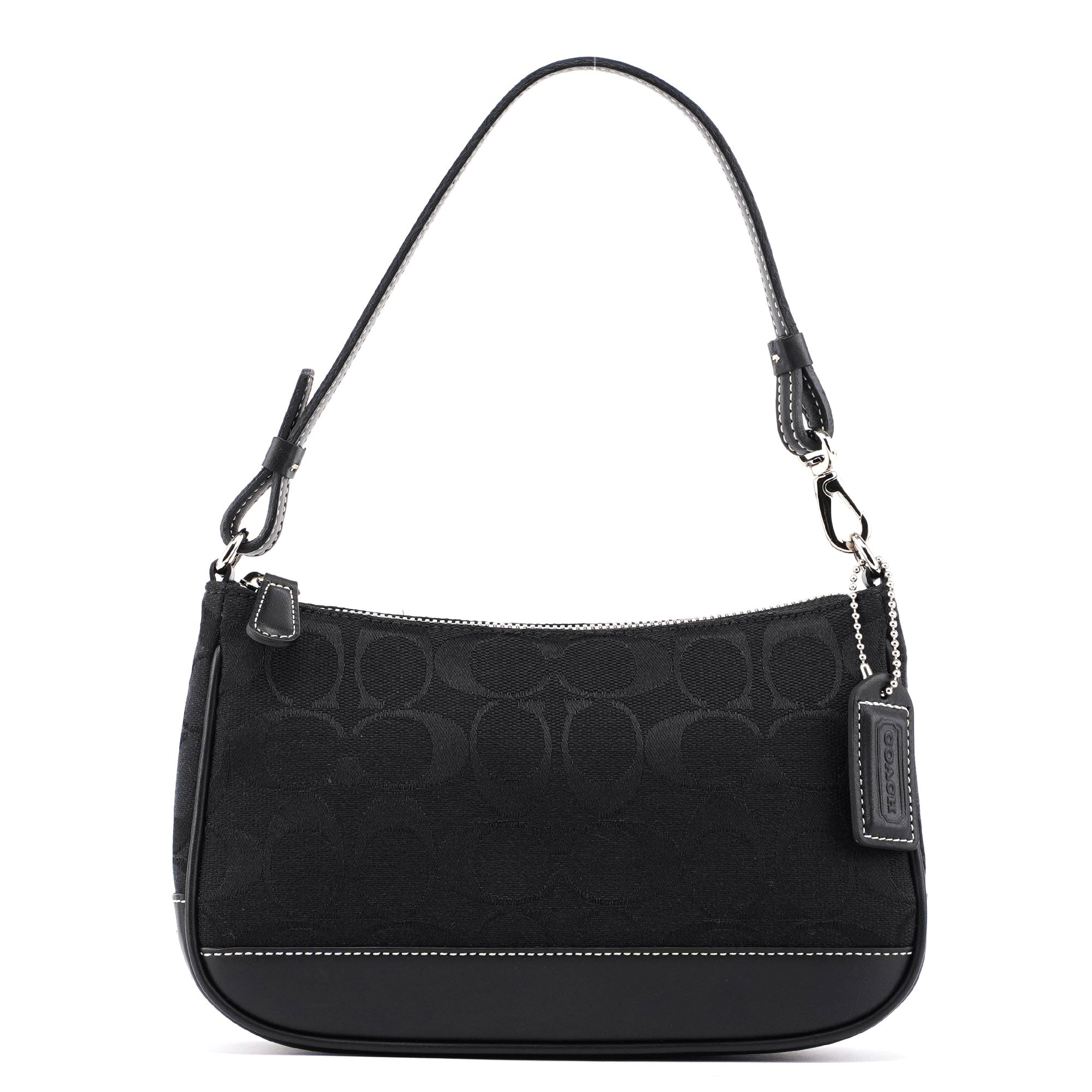 Coach 6094 Black Signature C Demi Shoulder Bag