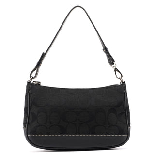 Coach 6094 Black Signature C Demi Shoulder Bag