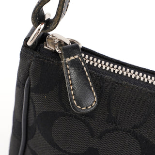 Coach 6094 Black Signature C Demi Shoulder Bag