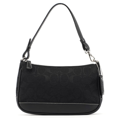 Coach 6094 Black Signature C Demi Shoulder Bag