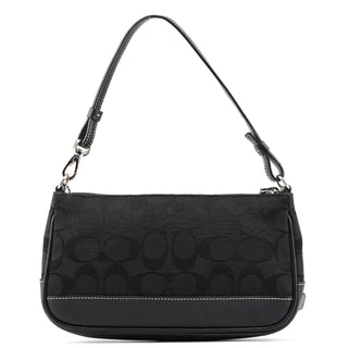 Coach 6094 Black Signature C Demi Shoulder Bag