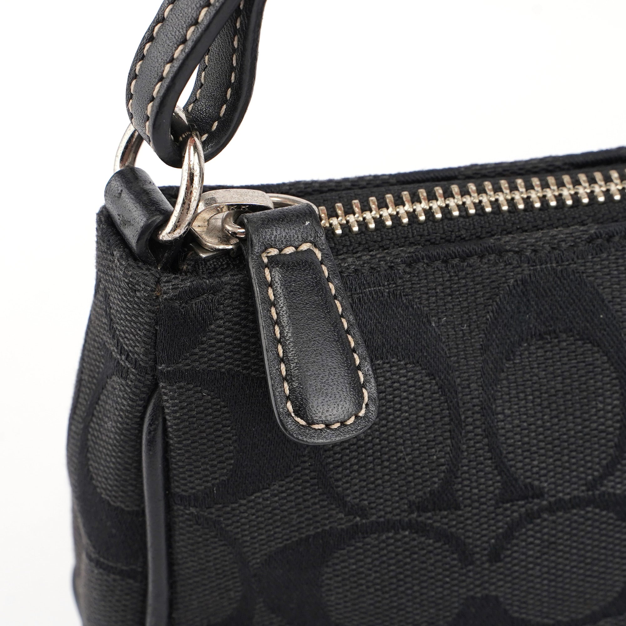 Coach 6094 Black Signature C Demi Shoulder Bag