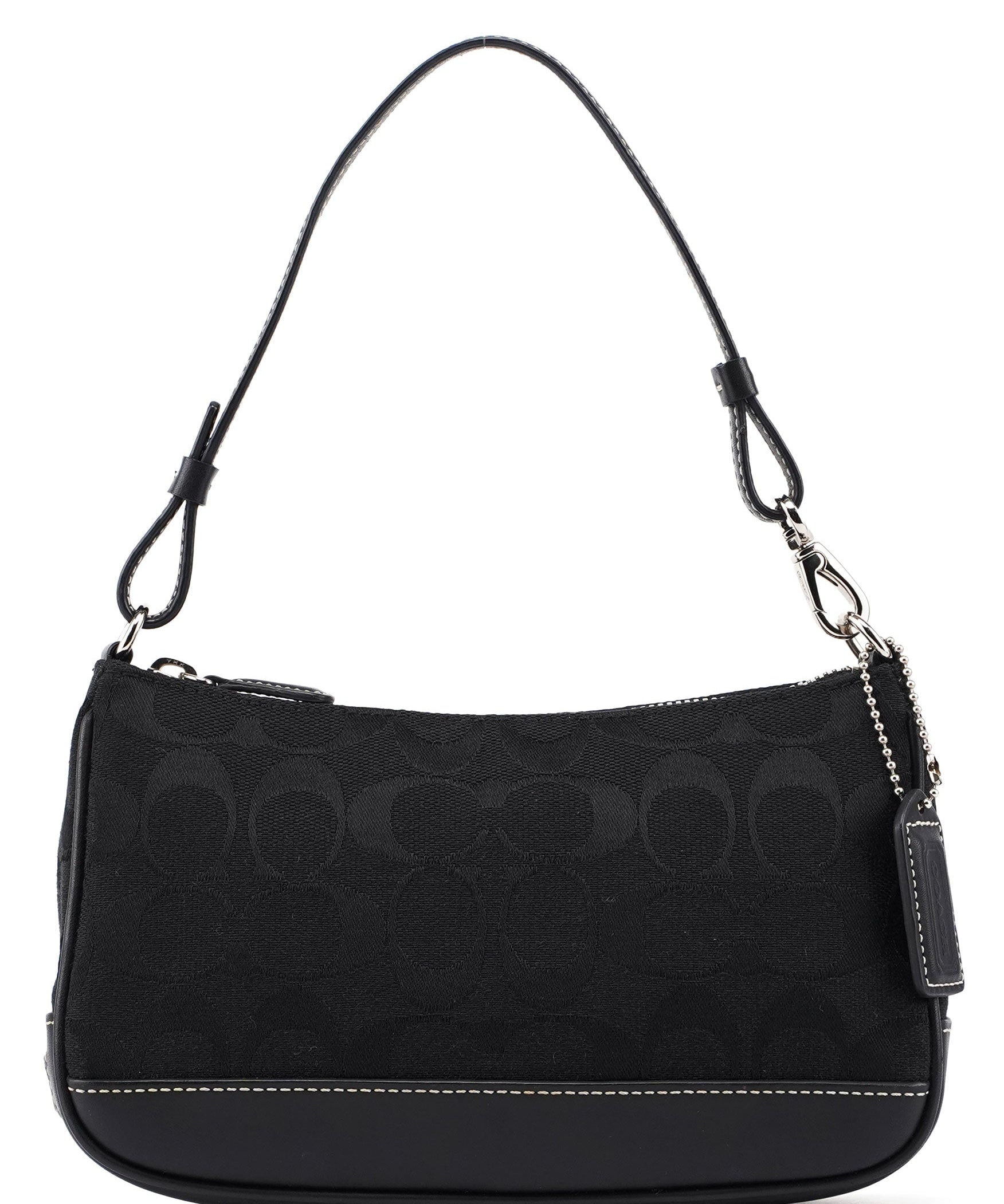 Coach 6094 Black Signature C Demi Shoulder Bag