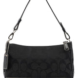 Coach 6094 Black Signature C Demi Shoulder Bag