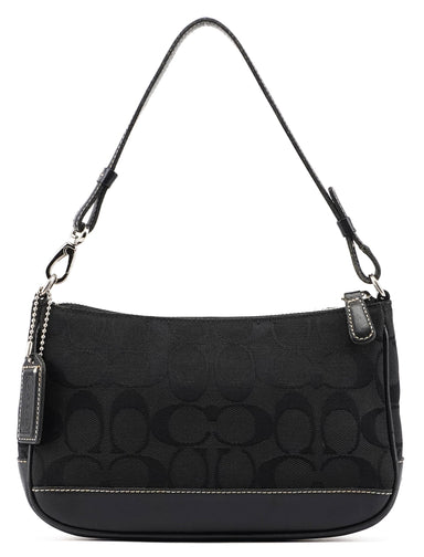 Coach 6094 Black Signature C Demi Shoulder Bag