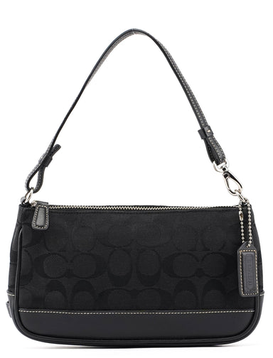 Coach 6094 Black Signature C Demi Shoulder Bag