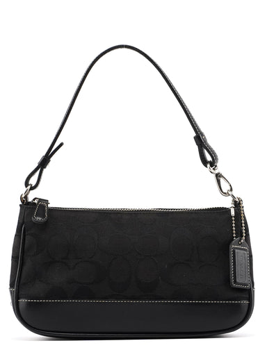 Coach 6094 Black Signature C Demi Shoulder Bag