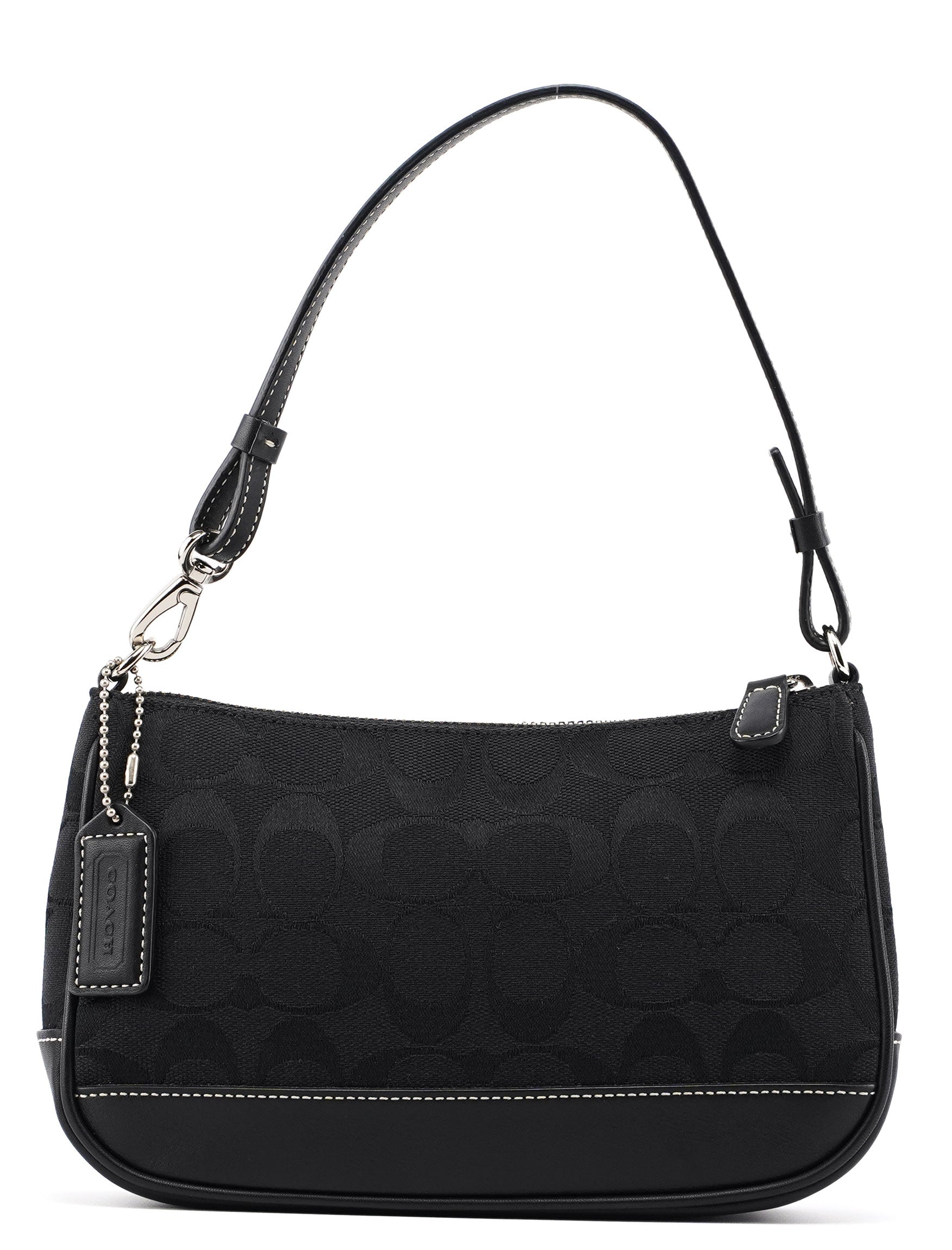 Coach 6094 Black Signature C Demi Shoulder Bag