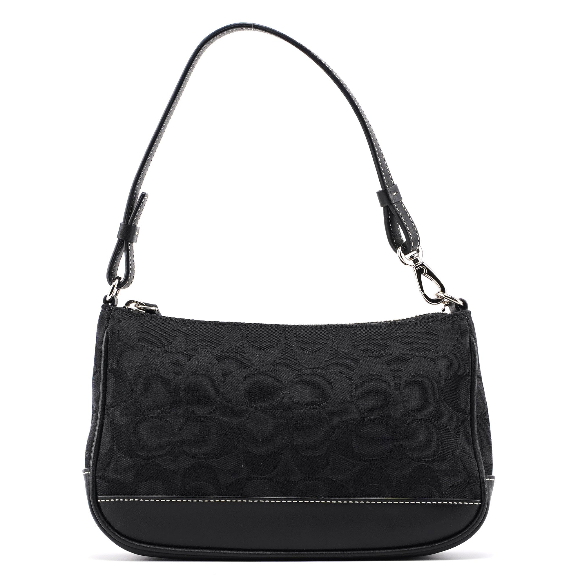 Coach 6094 Black Signature C Demi Shoulder Bag