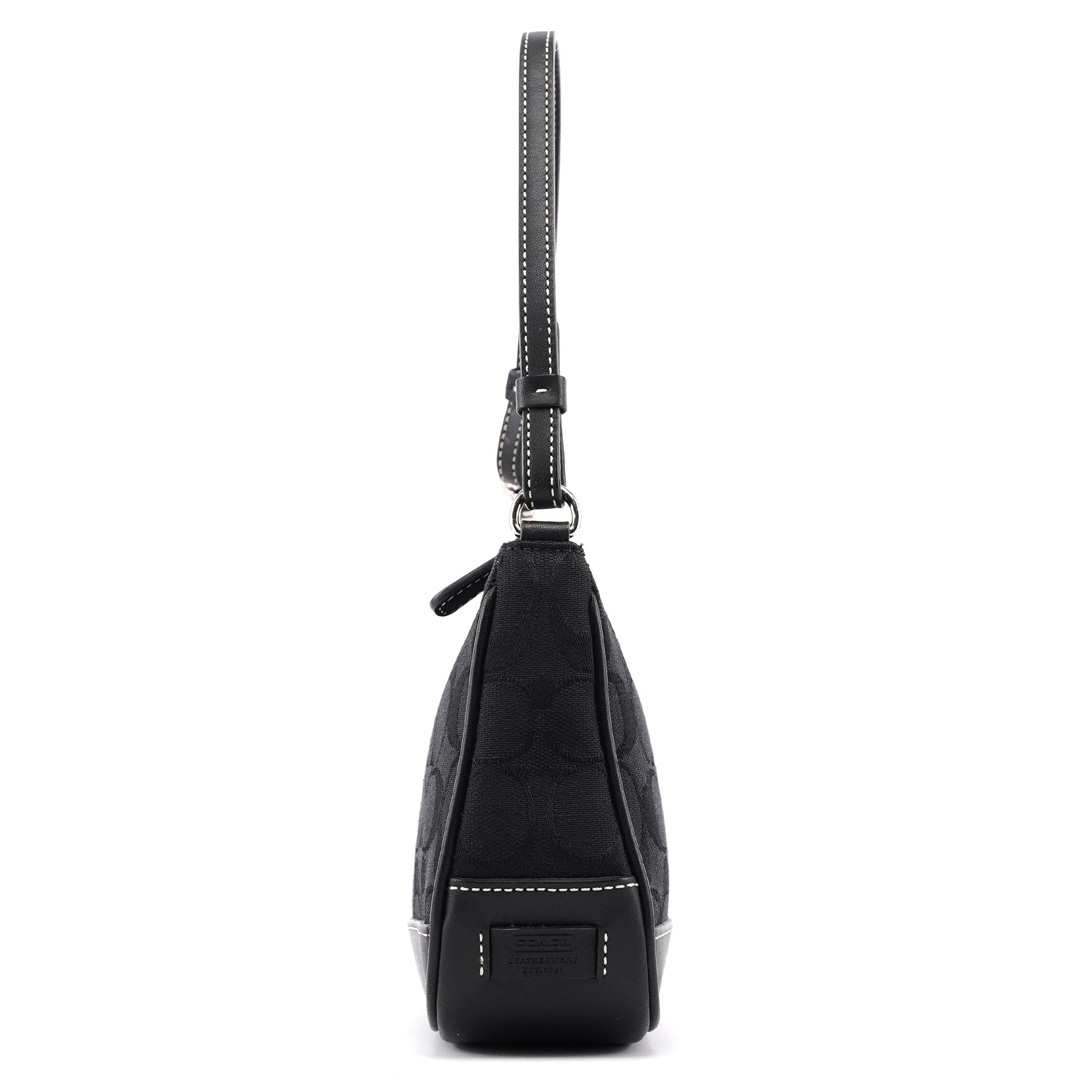 Coach 6094 Black Signature C Demi Shoulder Bag