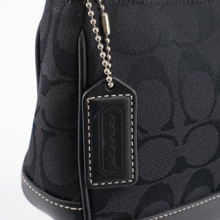 Coach 6094 Black Signature C Demi Shoulder Bag