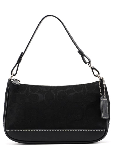 Coach 6094 Black Signature C Demi Shoulder Bag