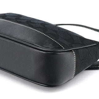 Coach 6094 Black Signature Demi Shoulder Bag